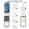Smart Bluetooth Tracker 2-Pack – Key Finder & Luggage Locator,