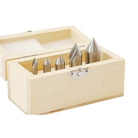 SHARS 90 Degree HSS Single Flute Countersink Set New 404-0208 P