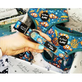 UNDER THE SEA DOG COLLAR XS