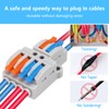 MELIFE 10PCS Lever Wire Connectors, 2 in 6 Out Quick