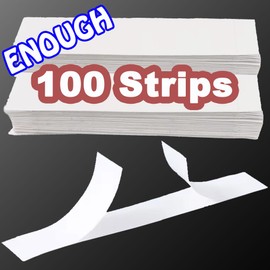 Leporem Double Sided Tape for Clothes - 100 Adhesive Body Tape, Strong & Clear Fashion Tape for Clothing, Invisible Stay-on Dress Tape for Women, Safe for Sensitive Skin