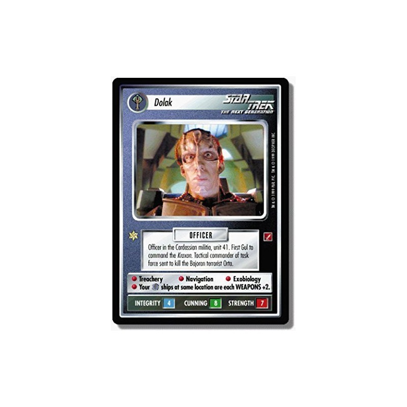 Decipher Star Trek CCG 1E BOG Blaze of Glory DOLAK