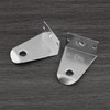 EMSea 4PCS Hold Down Brackets with Mounting Screws Metal Blinds
