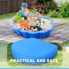 ELNLE Sandpit Cover Tarpaulin Sandpit Shell 100 cm x 15