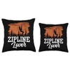 Zipliner Zip Ziplines Team Fun Lover Hobby Ziplining Sports Sayings