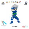 A4f Solutions Rompecabezas 3d Mini Bloques Armables Kakashi Hatake 1518pz