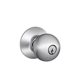 Schlage F80CSVORB626 Orbit Knob Contractor Series Storeroom Lockset