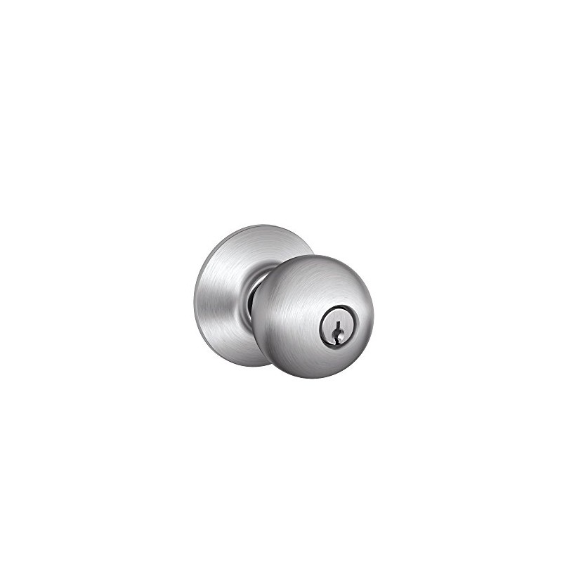 Schlage F80CSVORB626 Orbit Knob Contractor Series Storeroom Lockset