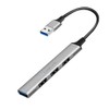 Logilink UA0391 - USB 3.0 Slim Hub 4-Port with Aluminium
