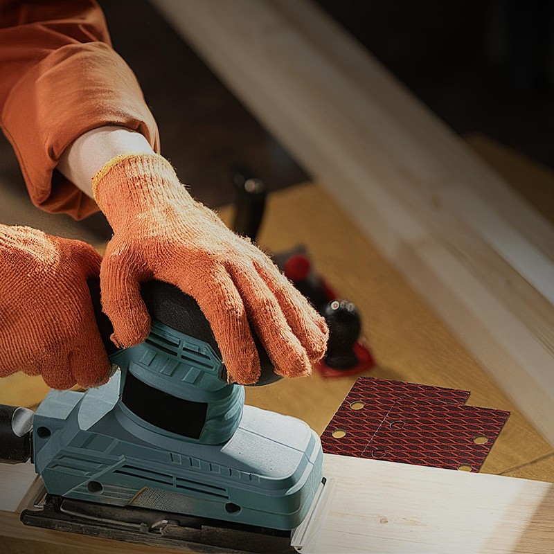 GEOGIEEW 35 PCS Sanding Sheets, 93 x 185 mm 8