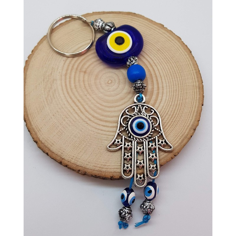 MYSTIC JEWELS By Dalia Keyring Turkish Eye Elephant Good Luck