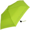 Knirps children's compact umbrella with reflective trim., lime