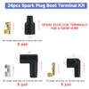 Spark Plug Wire Crimping Tool Kit for Ignition Cables, Ratcheting
