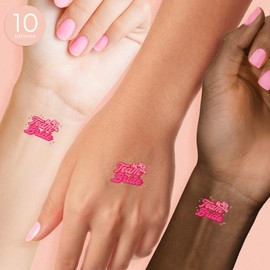 Flash Tattoos YEEHAW TEAM BRIDE set of 10 individual premium waterproof metallic pink foil temporary tattoo | Bachelorette Decorations, Cowgirl Accessory, Rodeo Theme, Western Theme, Nashville Gift