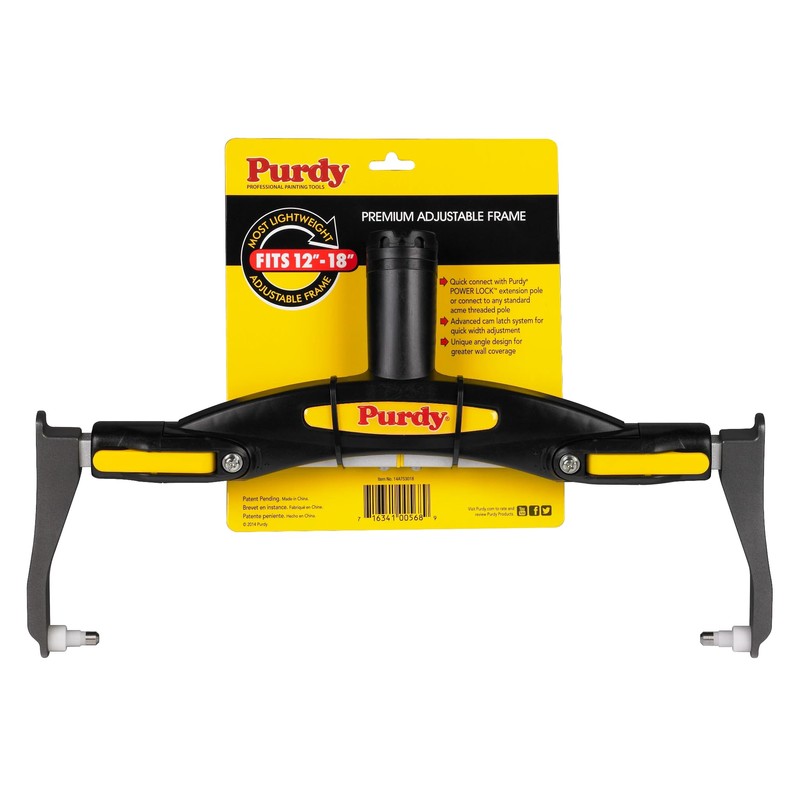 Adjustable Paint Roller Frame, 12-Inch to 18-Inch