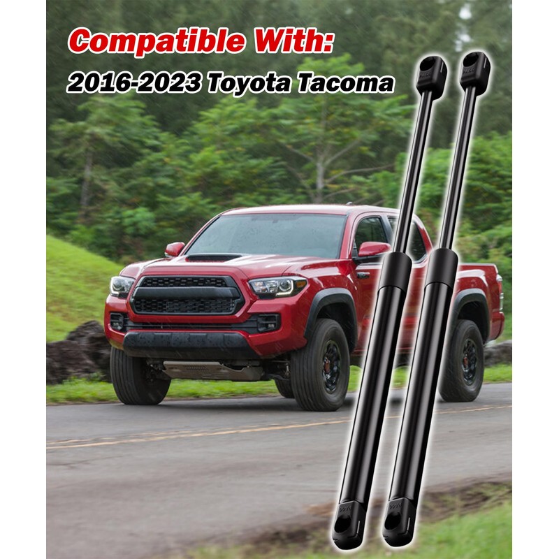 2PCS Front Hood Lift Supports Shock Strut Fits for 2016-2023