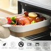 Hasense Ceramic Baking Dish with Handle, Deep Lasagna Pan and