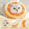 ANWA Adjustable Cat Cone Collar Soft, Cute Cat Recovery Collar,