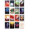 NASA JPL Space Tourism Posters Full Set 16 Prints 19"