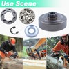 Adefol 3/8"-7T Sprocket Clutch Drum Kit for Echo CS-352 CS-310