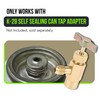 Leak Saver R600a Refrigerant - Upright Charging Self Sealing Can