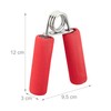 Relaxdays Finger Trainer Set of 2, Foam Grip Pads, Grip