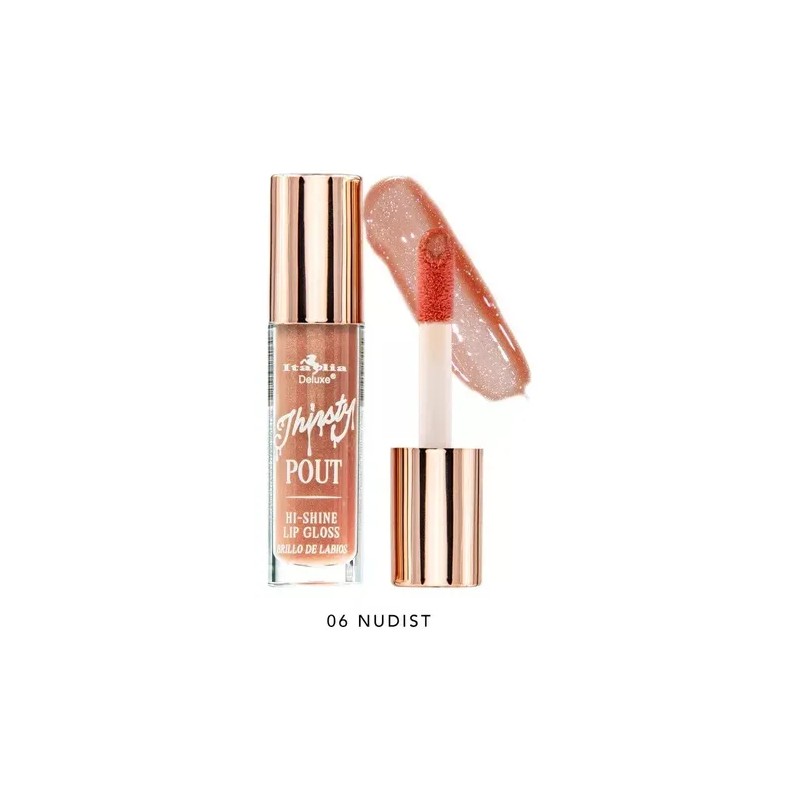 Set De 4 Gloss Thirsty Pout Italia Deluxe