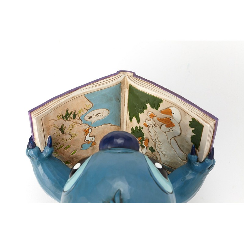 Jim Shore for Enesco Figur, Stone Resin, Blau, 5.75"