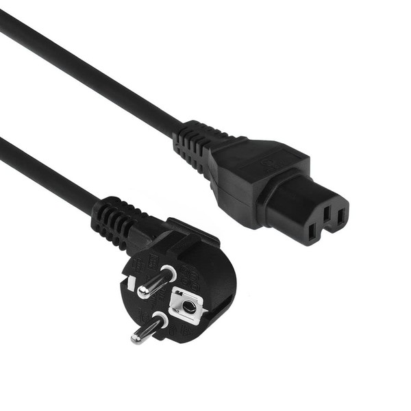 ACT CEE7/7 Power Cable to C15, CEE 7/7 Power Cable