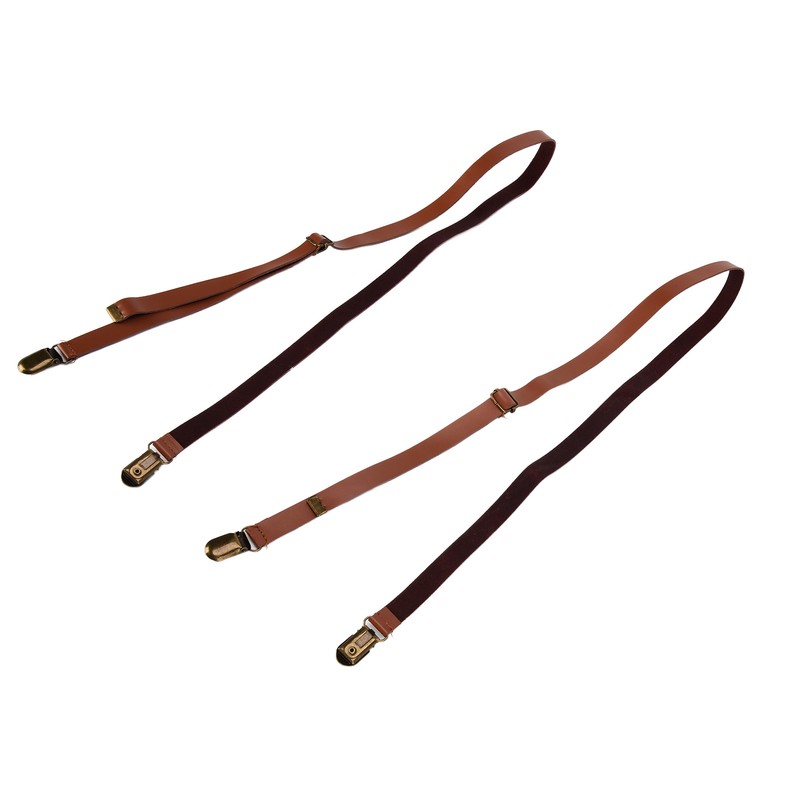 Suspenders Abrasion Resistance Exquisite Appearance Stylish Simple Adjustable Mens Suspenders