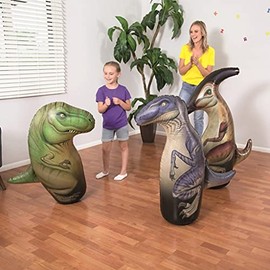 Bestway Up, in  Over aufblasbarer Dino-Schlagsack für Kinder (Sortiert, 91 cm - 112 cm)                                                               