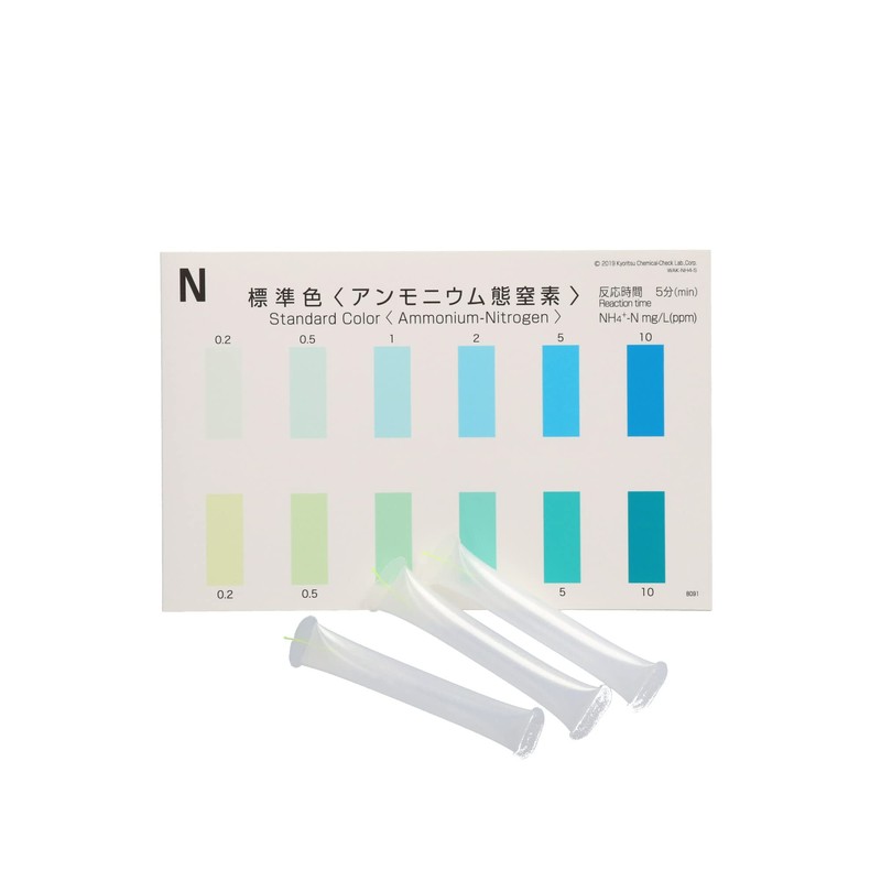 Kyoritsu RIKEN WAK-NH4-4 Pack Test Ammonium/Ammonium Nitrogen 50 Times