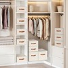 DIMJ Closet Organizers and Storage - Fabric Storage Bins with