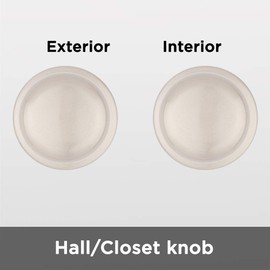 Kwikset 97200-789 Juno Passage Knob, Satin Nickel