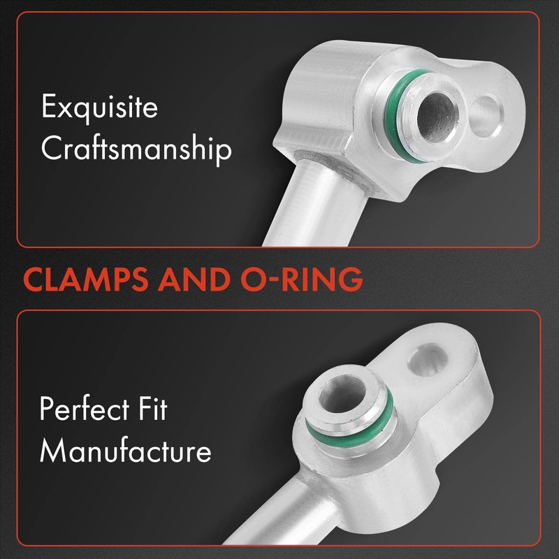 A-Premium A/C Discharge Line Hose Assembly Compatible with Honda Civic