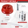 weyleity Portable Wheel Balancer with Heavy Duty Hubs | Tire