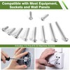 #8-32 Machine Screws,112Pcs Machine Screws Assortment kit Assorted 1/2 to