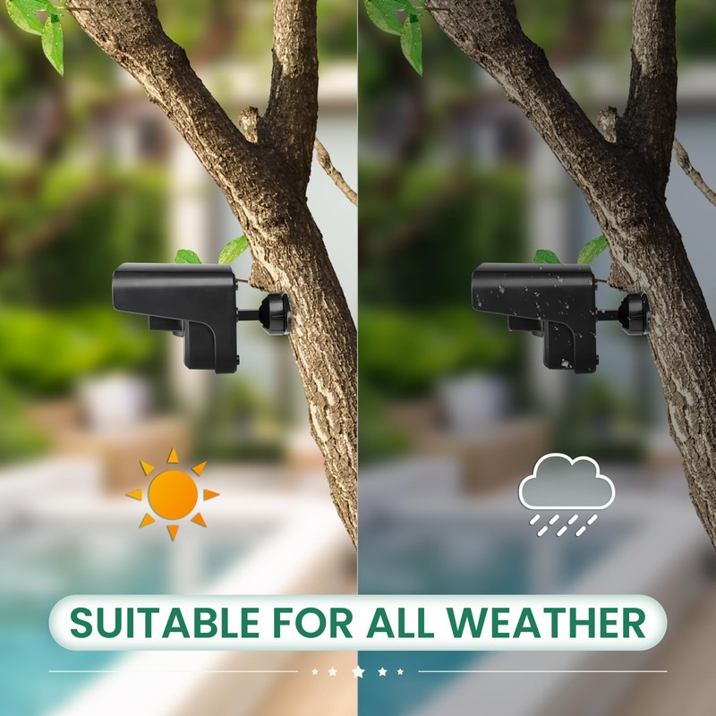 Wireless Driveway Alarm, Outdoor Weatherproof Motion Sensor & Detector with