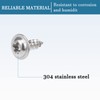QUARKZMAN 2 x 6 mm Self-Tapping Screws x 50 Pieces