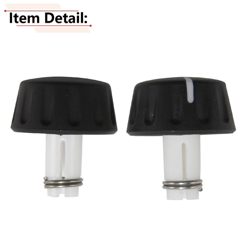 RLB-HILON 2PCS Dash Cluster Switch Heater Control Knob Compatible with