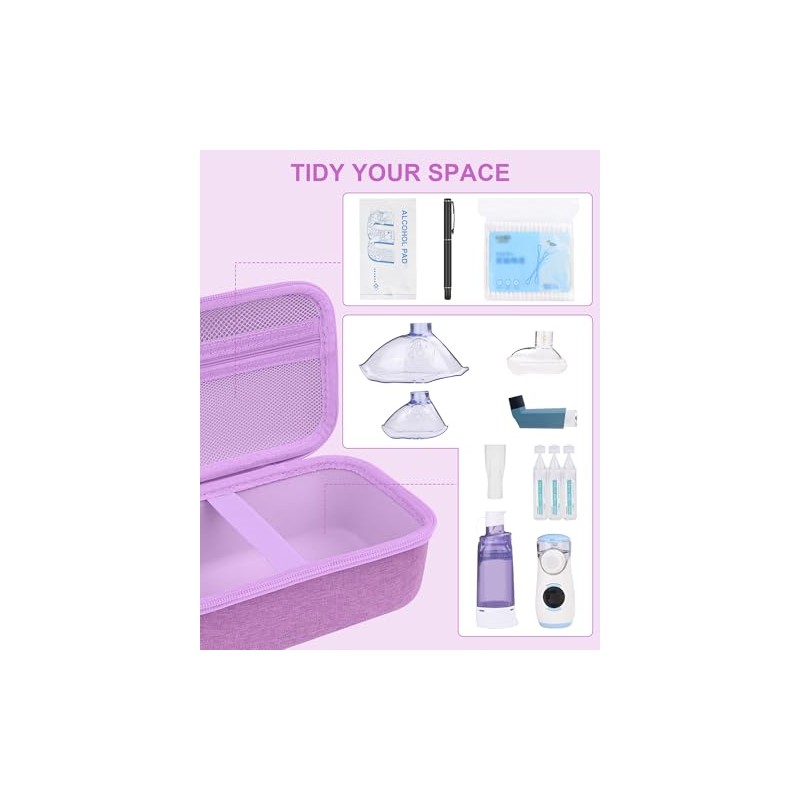 Portable Asthma Inhaler Case - Stylish Storage for Kids &