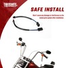 TIGERSGATE 12" Handlebar Front Plug & Play Turn Signals Extension