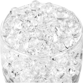 40000 Clear Water Beads,Transpatent Gel Jelly Beads,Vase Filler for Candle, Wedding Centerpiece, Floral Arrangement, Home Decorations - Color: Clear-30000pcs