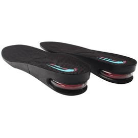 2.5 Inches Height Increase Shoe Insoles with Air Cushion - 3 Layers (2.5" UP) (Women's 5.5-9.5)