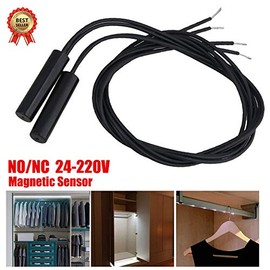 Recessed Proximity Switch Position Sensor Cylindrical Plastic Mounted Reed