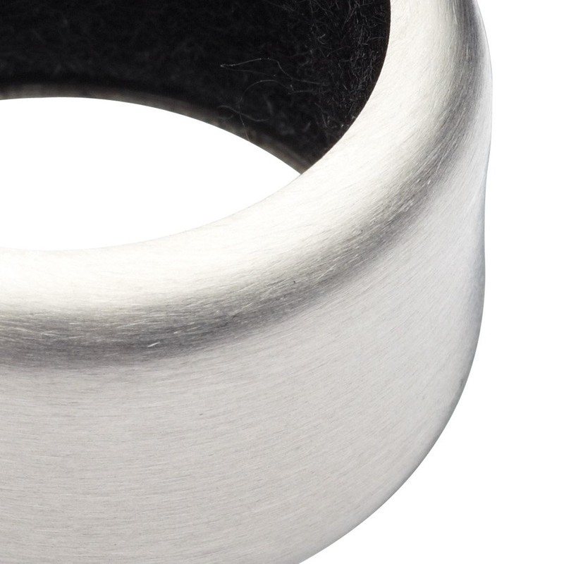 BarCraft KCBCCOLLARCD Wine Drip Ring, Velvet Lined, Stainless Steel, 4