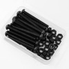 (20 Sets) M6 x 40mm Screws and Nuts Set Half