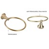 Flybath Round Towel Ring Antique Brass Hanger Hand Towel Holder