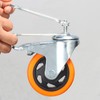 Stem Caster Wheels Heavy Duty Casters PVC M8-1.25x1″ (Stem Diameter