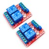 Hailege 2pcs DC 12V 2 Channel Relay Module with Isolated